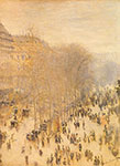 Claude Monet Boulevard des Capucines oil painting reproduction