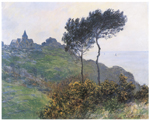 Claude Monet Church at Varengeville oil painting reproduction