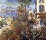 Claude Monet The Villas in Bordighera oil painting reproduction