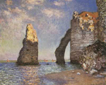 Claude Monet The Needle, Etretat oil painting reproduction