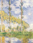 Claude Monet Poplars (Summer) oil painting reproduction
