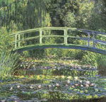 Claude Monet Water Lilies and Japanese Bridge oil painting reproduction