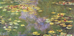 Claude Monet Water-Lily Pond, Giverny oil painting reproduction