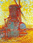 Piet Mondrian Windmill in Sunlight oil painting reproduction