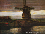 Piet Mondrian Windmill oil painting reproduction