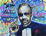Alec Monopoly The Godfather oil painting reproduction