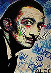 Alec Monopoly Dali oil painting reproduction