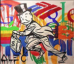 Alec Monopoly Running oil painting reproduction
