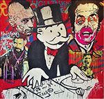 Alec Monopoly DJ oil painting reproduction