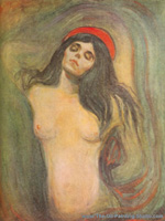 Edvard Munch Madonna oil painting reproduction