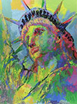 Leroy Neiman Portrait of Liberty oil painting reproduction