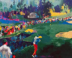 Leroy Neiman Big Time Golf oil painting reproduction