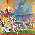 Leroy Neiman Catch oil painting reproduction