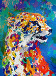 Leroy Neiman Portrait of the Cheetah oil painting reproduction