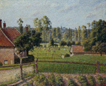 Camille Pissarro A Meadow in Eragny, 1889 oil painting reproduction