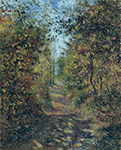 Camille Pissarro A Path in the Woods, Pontoise, 1879 oil painting reproduction