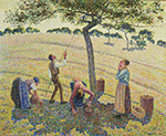 Camille Pissarro Apple Pickers, Eragny, 1888 oil painting reproduction