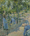 Camille Pissarro Apple Picking, 1881 oil painting reproduction
