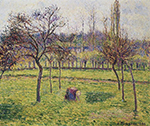 Camille Pissarro Apple Trees in a Field, 1892 oil painting reproduction