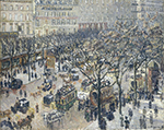 Camille Pissarro Boulevard des Italiens - Morning, Sunlight, 1897 oil painting reproduction