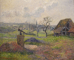 Camille Pissarro Brickyard at Eragny, 1885 oil painting reproduction