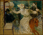 Camille Pissarro Carousel, 1885 oil painting reproduction