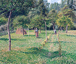 Camille Pissarro Enclosed Field at Eragny, 1896 oil painting reproduction