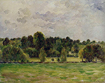 Camille Pissarro Eragny, Twilight, 1890 oil painting reproduction