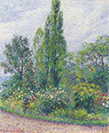 Camille Pissarro Garden of Octave Mirbeau at Damps (Eure), 1892 oil painting reproduction