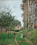 Camille Pissarro Grey Day, 1899 oil painting reproduction