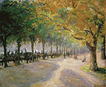 Camille Pissarro Hyde Park, London, 1890 oil painting reproduction