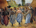 Camille Pissarro La Ronde, 1894 oil painting reproduction