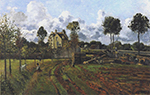 Camille Pissarro Landscape at Pontoise, 1873 oil painting reproduction