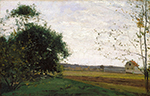 Camille Pissarro Landscape, 1865 oil painting reproduction