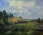 Camille Pissarro Landscape, near Pontoise, 1880 oil painting reproduction
