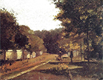 Camille Pissarro Landscape, Varenne-Saint-Hilaire, 1864-65 oil painting reproduction