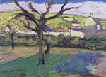 Camille Pissarro Landscape oil painting reproduction