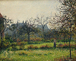 Camille Pissarro Morning Sun, Autumn, 1897 oil painting reproduction