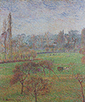 Camille Pissarro Morning, Autumn, Eragny, 1892 oil painting reproduction