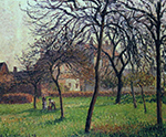 Camille Pissarro Mother Lucien's Field at Eragny, 1898 oil painting reproduction