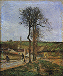 Camille Pissarro Near Pointoise, 1878 oil painting reproduction