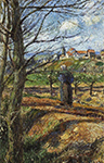 Camille Pissarro Near Pontoise, 1877-79 oil painting reproduction