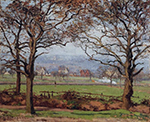 Camille Pissarro Near Sydenham Hill, Looking towards Lower Norwood, 1871 oil painting reproduction