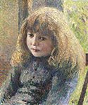 Camille Pissarro Paul-Emile Pissarro, 1890 oil painting reproduction