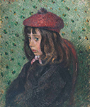 Camille Pissarro Portrait of Felix Pissarro , 1881 oil painting reproduction