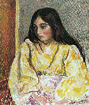 Camille Pissarro Portrait of Jeanne, 1893 oil painting reproduction