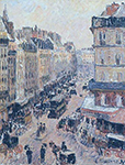 Camille Pissarro Rue Saint-Lazare, 1897 oil painting reproduction