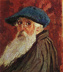 Camille Pissarro Self Portrait, 1800 oil painting reproduction