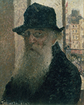 Camille Pissarro Self Portrait, 1903 oil painting reproduction