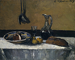Camille Pissarro Still Life, 1869 oil painting reproduction